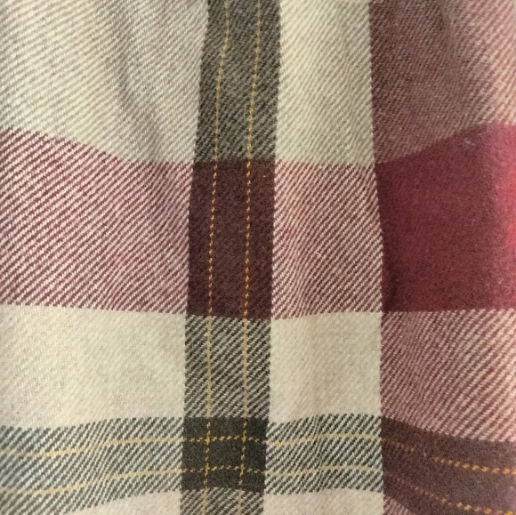 Prestige of Boston full women's plaid skirt wool blend size 16 union tag - Picture 4 of 10